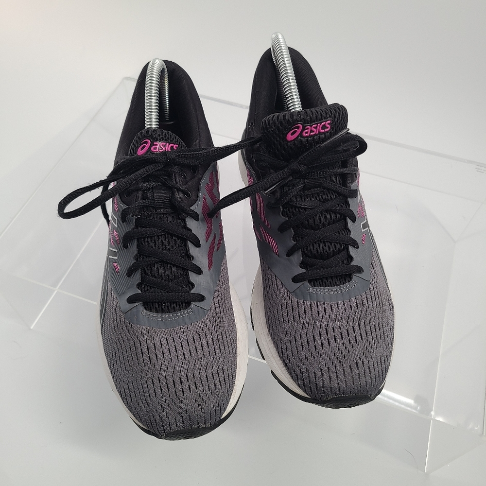Asics Gel Flux 5‎ Women’s Running Walking Shoes Grey Black Size 9 (T861N)
